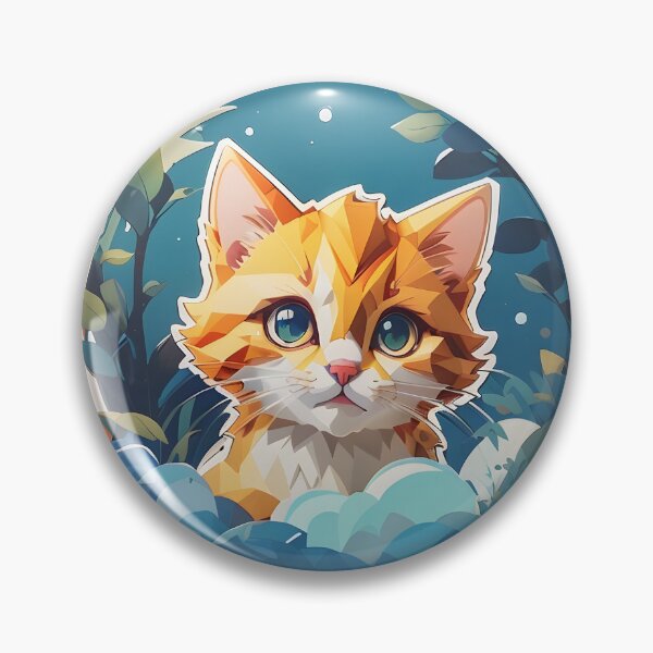 Item preview, cat art designed and sold by eriktartufo.
