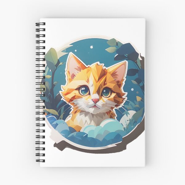Item preview, cat art designed and sold by eriktartufo.