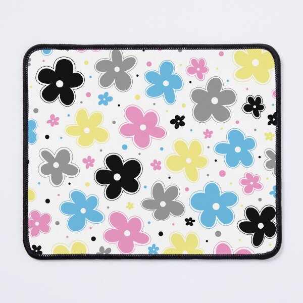 Item preview, Polygender Pride Flag Flowers Doodle Pastel designed and sold by JoyfulJen.