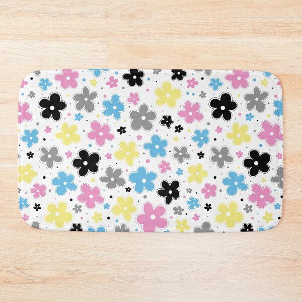 Item preview, Polygender Pride Flag Flowers Doodle Pastel designed and sold by JoyfulJen.