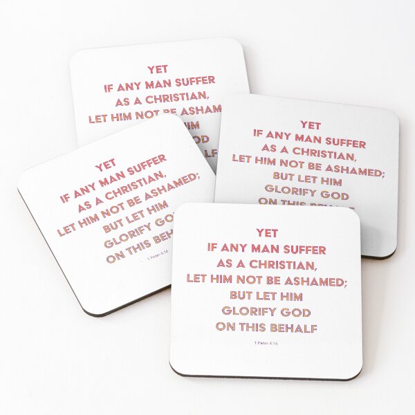 Item preview, 1 Peter 4:16 designed and sold by SecretSamaritan.