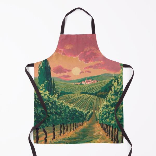 Item preview, Vibrant Bordeaux Vineyard Pathway - French Countryside …..By Carraann designed and sold by CARRAANN.
