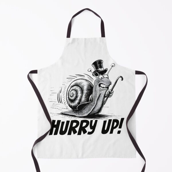 Item preview, Hurry up! Hand-drawn snail. Snail meme. designed and sold by Grygiel23.