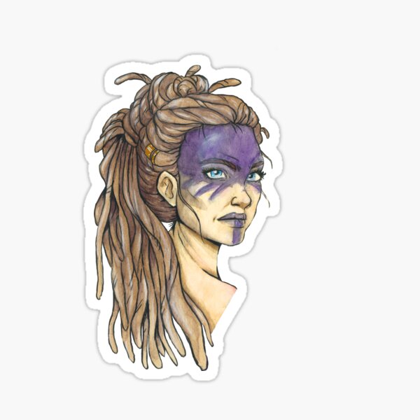Just your avarage warrier Sticker