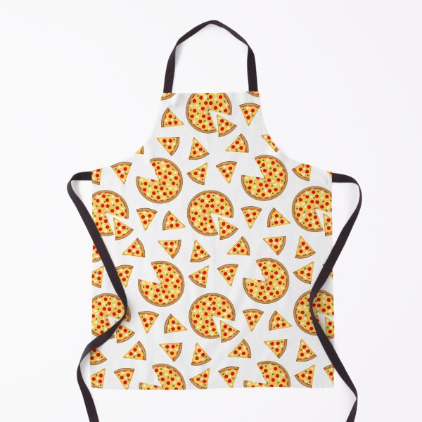 Item preview, Cool fun pepperoni pizza and slices pattern on white designed and sold by PLdesign.