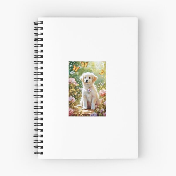 Item preview, dog with butterflies designed and sold by Brochamorocha.