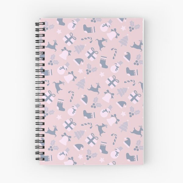 Item preview, Purple Christmas Graphics On Lilac Pattern designed and sold by PatternsPalette.