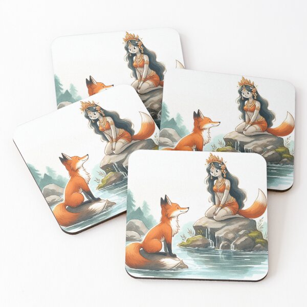 Item preview, Fox and Goddess designed and sold by RaF71PrO.