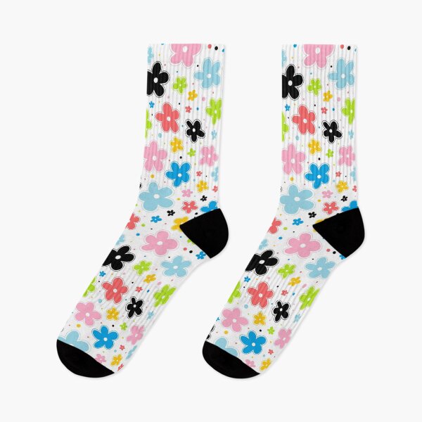 Item preview, Queer Pride Flag Flowers Doodle Bright Tropical designed and sold by JoyfulJen.
