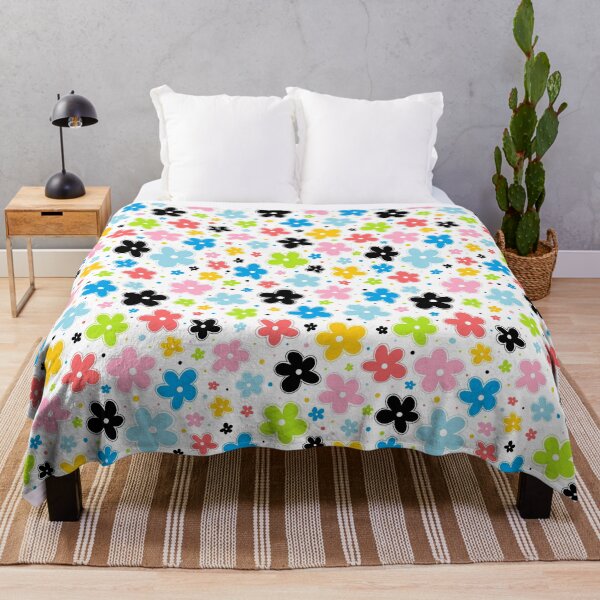 Item preview, Queer Pride Flag Flowers Doodle Bright Tropical designed and sold by JoyfulJen.