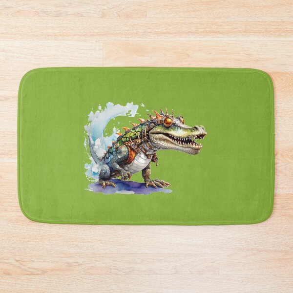 Item preview, Copy of A Steampunk Crocodile as Watercolor designed and sold by Rose Design & Photos.
