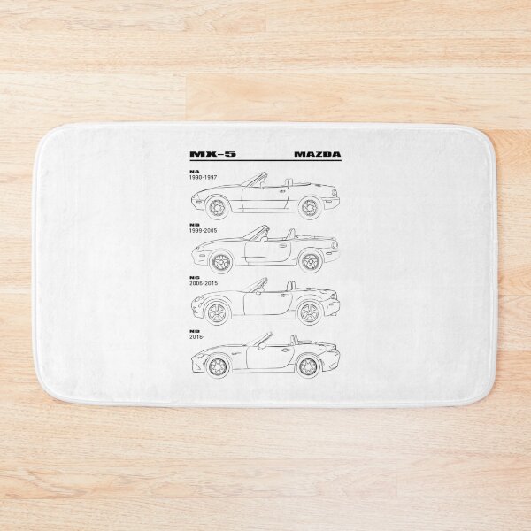 Item preview, Miata Generations Black designed and sold by VonnArt.