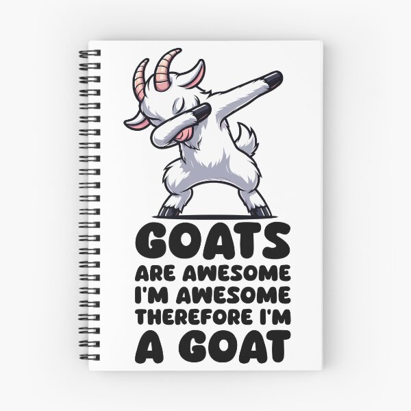 Item preview, Goats Are Awesome I'm Awesome Therefore I'm A Goat Pet Sheep designed and sold by Stick-Artistry.