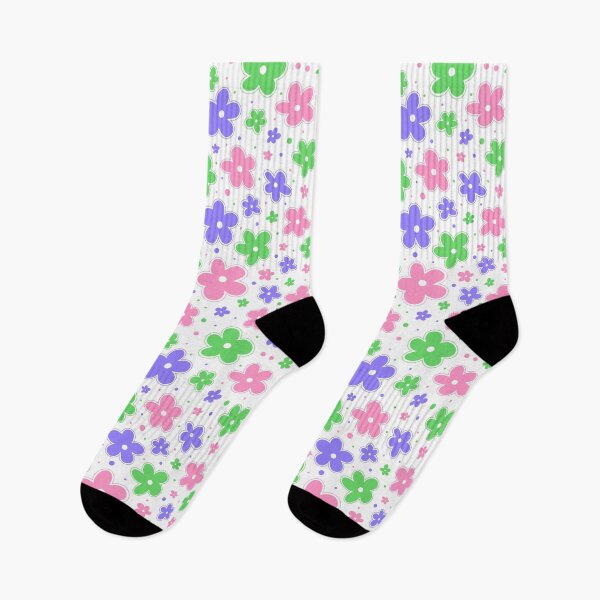 Item preview, Trigender Pride Flag Flowers Doodle Green designed and sold by JoyfulJen.