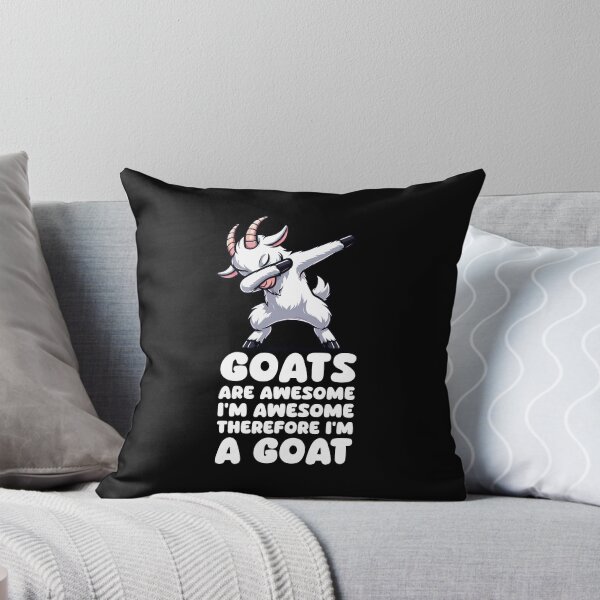 Item preview, Goats Are Awesome I'm Awesome Therefore I'm A Goat Pet Sheep designed and sold by Stick-Artistry.