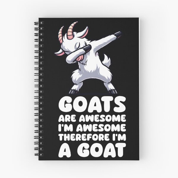 Item preview, Goats Are Awesome I'm Awesome Therefore I'm A Goat Pet Sheep designed and sold by Stick-Artistry.