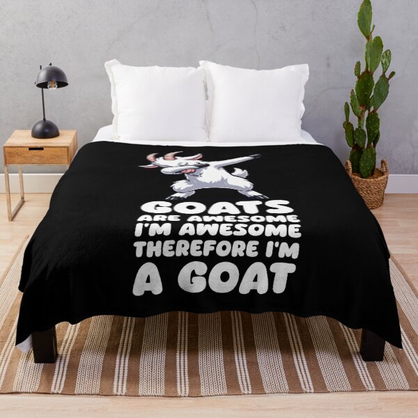 Item preview, Goats Are Awesome I'm Awesome Therefore I'm A Goat Pet Sheep designed and sold by Stick-Artistry.
