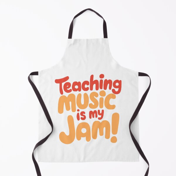 Item preview, Teaching Music Is My Jam! Elementary Music Teacher Red And Orange designed and sold by PMCreative.
