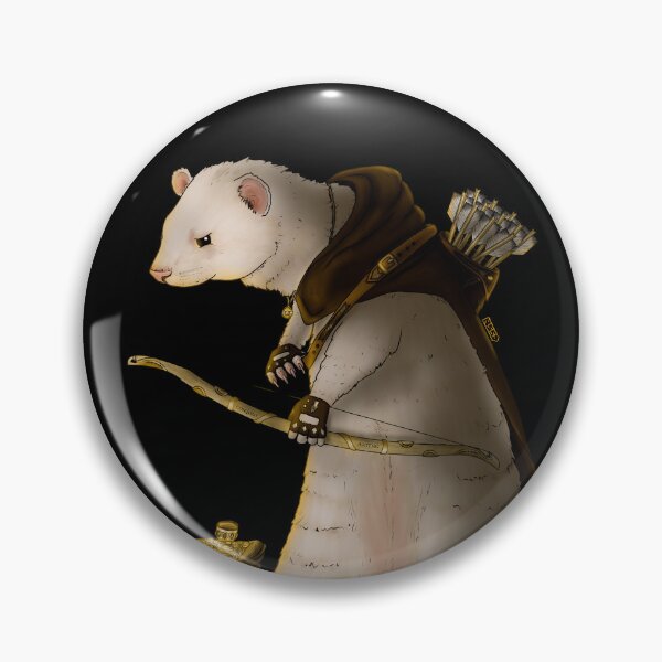 Item preview, Ferret of Conquest No BG designed and sold by NoSleepTooDeep.