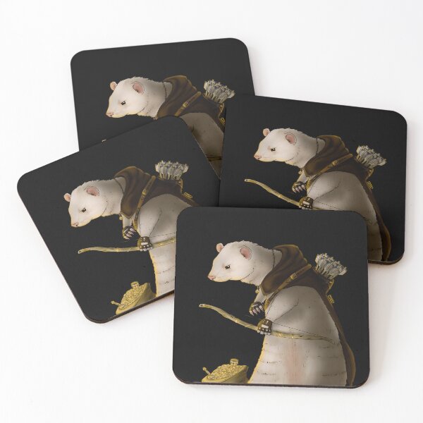 Item preview, Ferret of Conquest No BG designed and sold by NoSleepTooDeep.