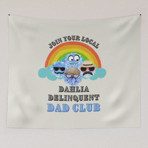 Item preview,  Dahlia Delinquent. Dad Club. designed and sold by AnnDart.