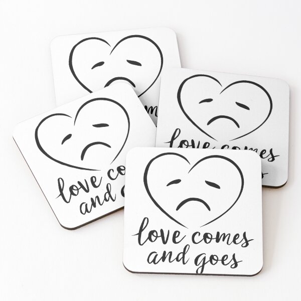 Item preview, love comes and goes designed and sold by Majkel & Majkel.