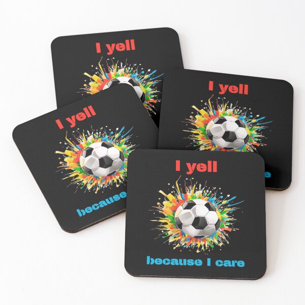Item preview, I Yell Because I Care Soccer Dads designed and sold by LadyGoodwill.