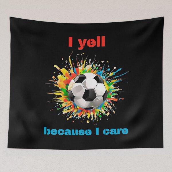 Item preview, I Yell Because I Care Soccer Dads designed and sold by LadyGoodwill.