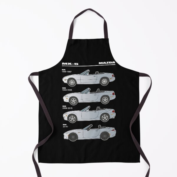 Item preview, Miata Generations Silver Dark designed and sold by VonnArt.