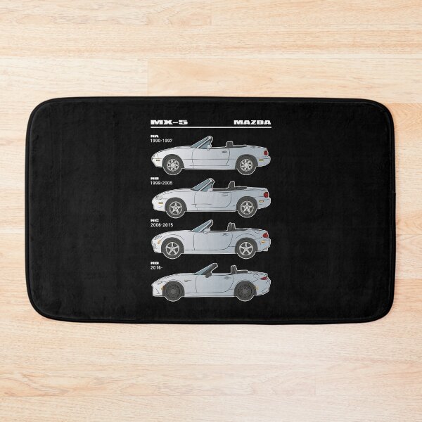 Item preview, Miata Generations Silver Dark designed and sold by VonnArt.