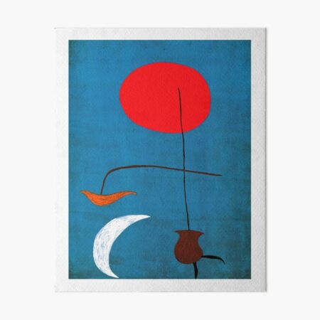 Item preview, Joan miro red moon 9 designed and sold by philippesurRB.