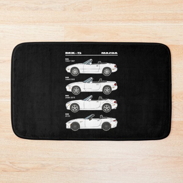 Item preview, Miata Generations White Dark designed and sold by VonnArt.