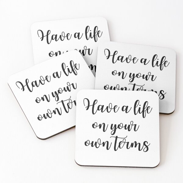 Item preview, Have life on your own terms - T-shirts designed and sold by barmaz.