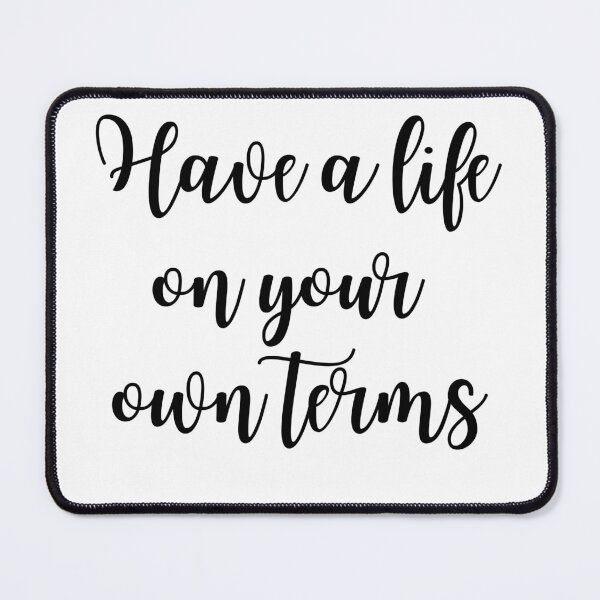 Item preview, Have life on your own terms - T-shirts designed and sold by barmaz.