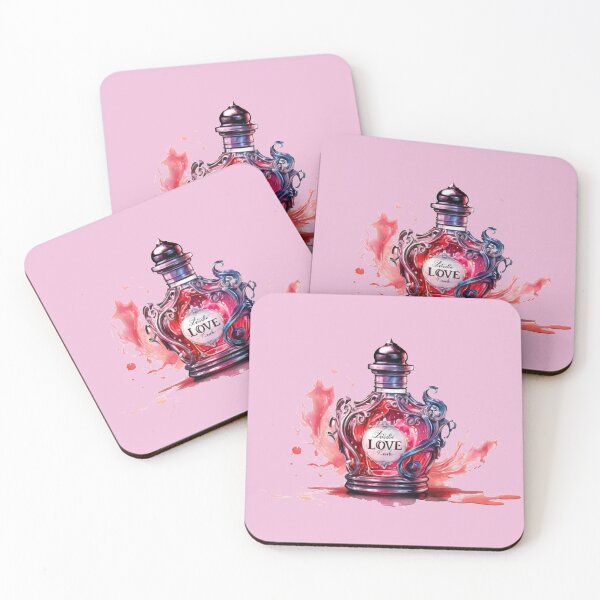 Item preview, A magical love potion in watercolor designed and sold by Rose Design & Photos.