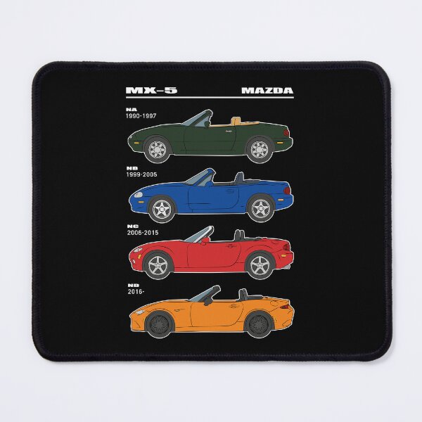 Item preview, Miata Generations Special Editions Dark designed and sold by VonnArt.