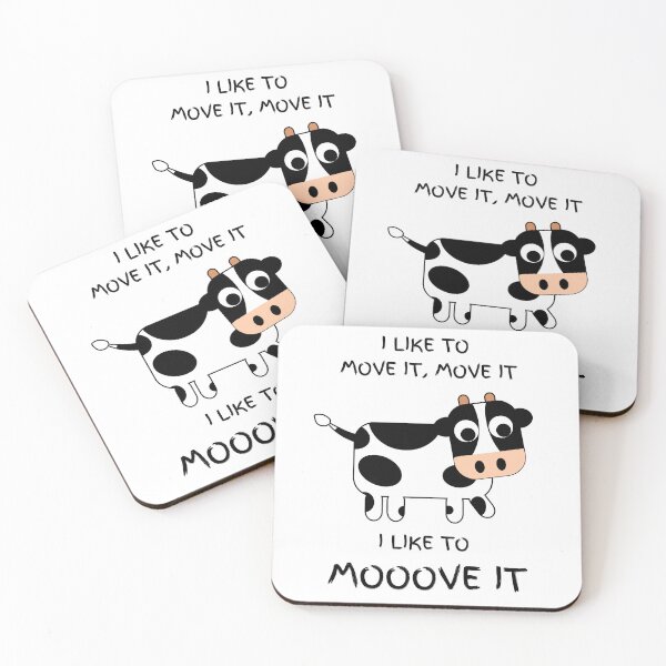 Item preview, I like to move it, Move it. I Like to MOOOVE IT designed and sold by C73Design.