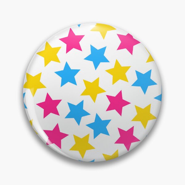 Artikelvorschau, Pan Pansexual Pride Flagge Sterne Rosa Blau Gelb entworfen und verkauft von JoyfulJen.
