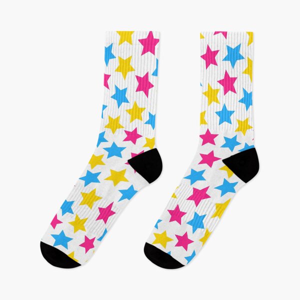 Item preview, Pan Pansexual Pride Flag Stars Pink Blue Yellow designed and sold by JoyfulJen.