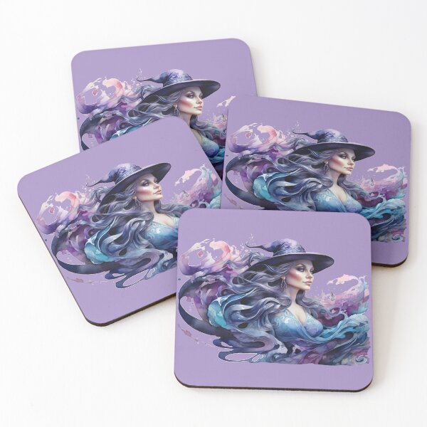 Item preview, Copy of A Witch as a Watercolor designed and sold by Rose Design & Photos.