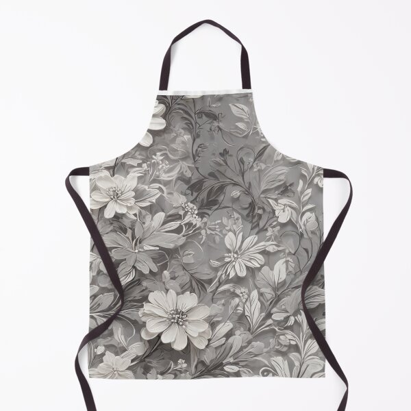 Item preview, Grey And White Floral designed and sold by Sadia Jannat.