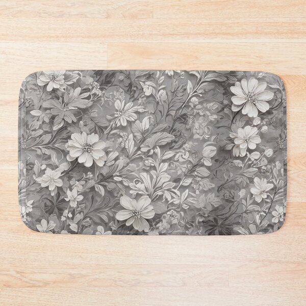 Item preview, Grey And White Floral designed and sold by Sadia  Jannat.