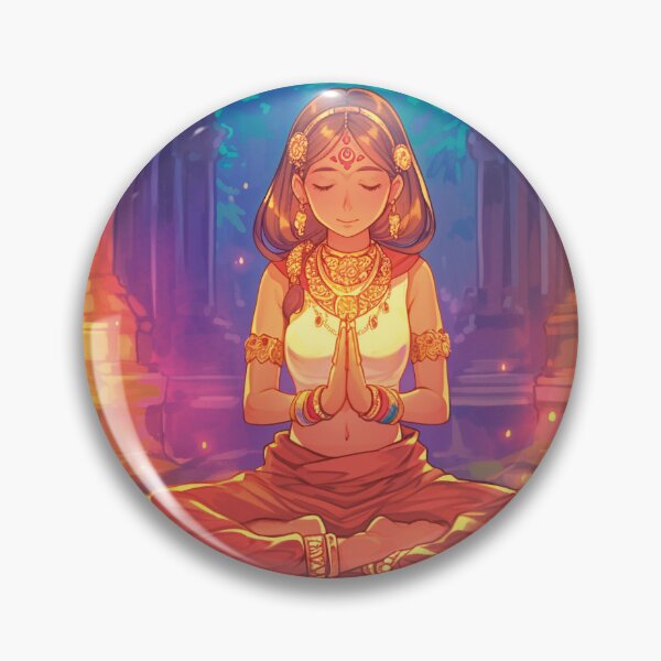 Item preview, inner peace with meditation, mindful yoga designed and sold by Mauswohn.