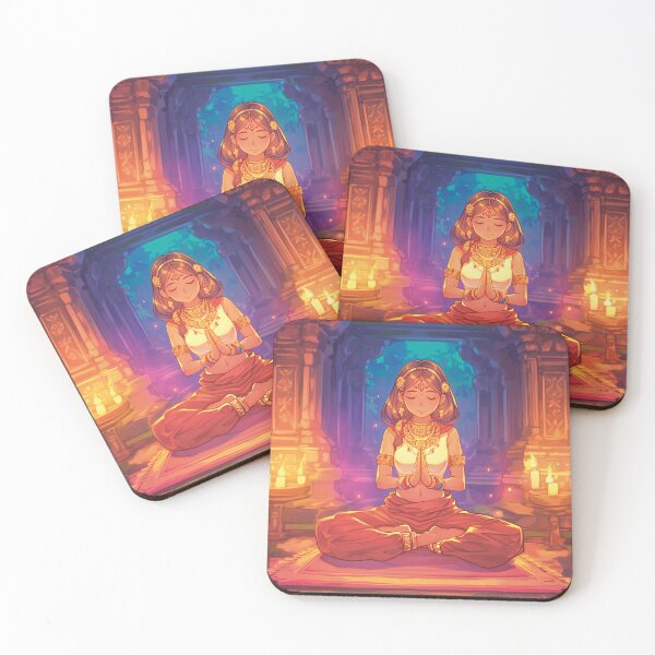 Item preview, inner peace with meditation, mindful yoga designed and sold by Mauswohn.