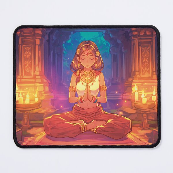 Item preview, inner peace with meditation, mindful yoga designed and sold by Mauswohn.
