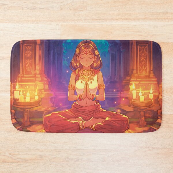 Item preview, inner peace with meditation, mindful yoga designed and sold by Mauswohn.