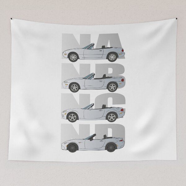 Item preview, Miata Generations Silver designed and sold by VonnArt.