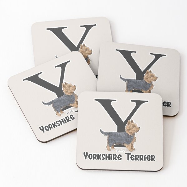 Item preview, Y is for Yorkshire Terrier designed and sold by Elspeth Rose Design.