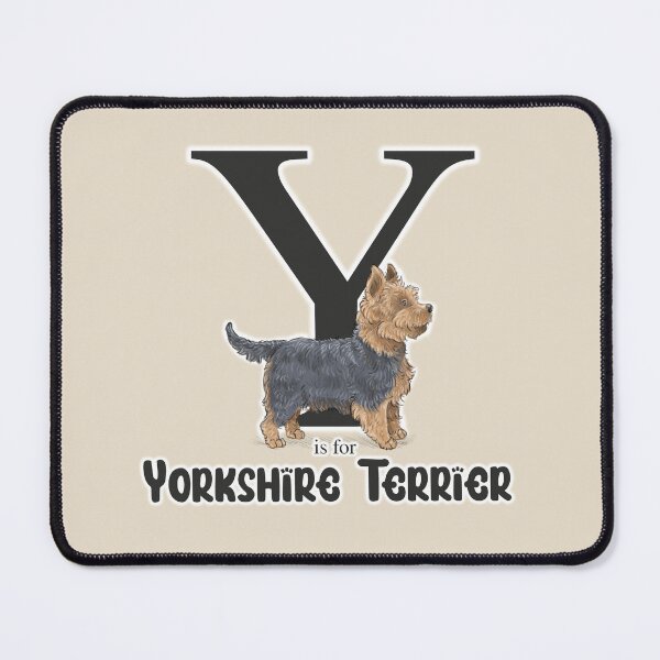 Item preview, Y is for Yorkshire Terrier designed and sold by Elspeth Rose Design.