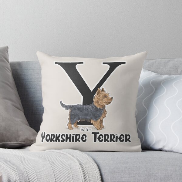 Item preview, Y is for Yorkshire Terrier designed and sold by Elspeth Rose Design.